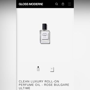 GLOSS MODERNE ROSE BULGARE ULTIME SCENT - BRAND NEW in the box!